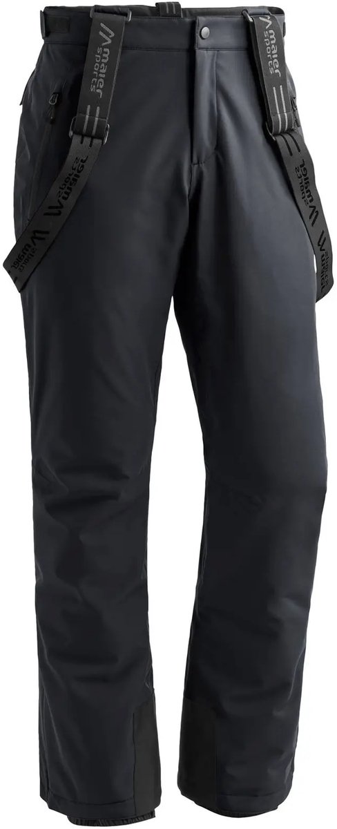 Slim skibroek Maier Sports Anton Vent Zwart
