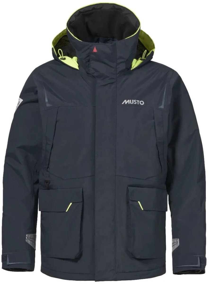 Waterdichte jas Musto BR1 PL Channel Blauw