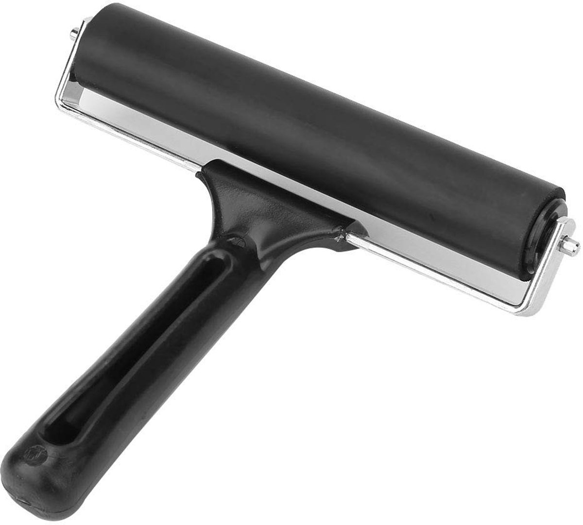 Dailygoods- Rubber Brayer Antislip - Kunstgereedschap - Schilderen/Printen - Duurzaam - 15 cm - Hoogwaardig materiaal - Kunstroller