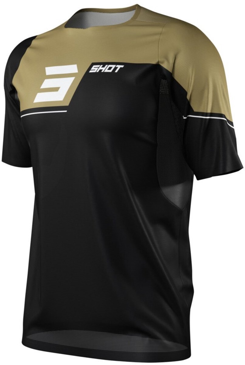 Jersey met korte mouwen Shot Rogue revolt Zwart