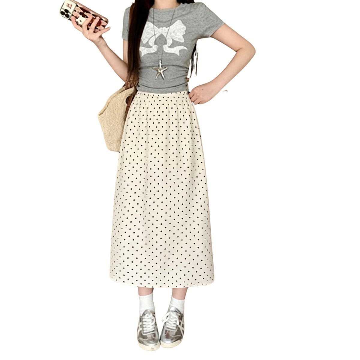 Currero Broekrok Dames Skort Skirts Skirt Rok Midi Korte Broek Culotte Wandelrok Rokje Legging L Abrikoos