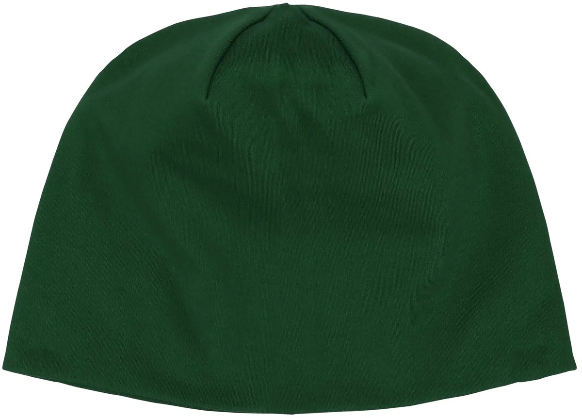 Neutral Interlock Beanie NE93051 - Bottle Green - One size
