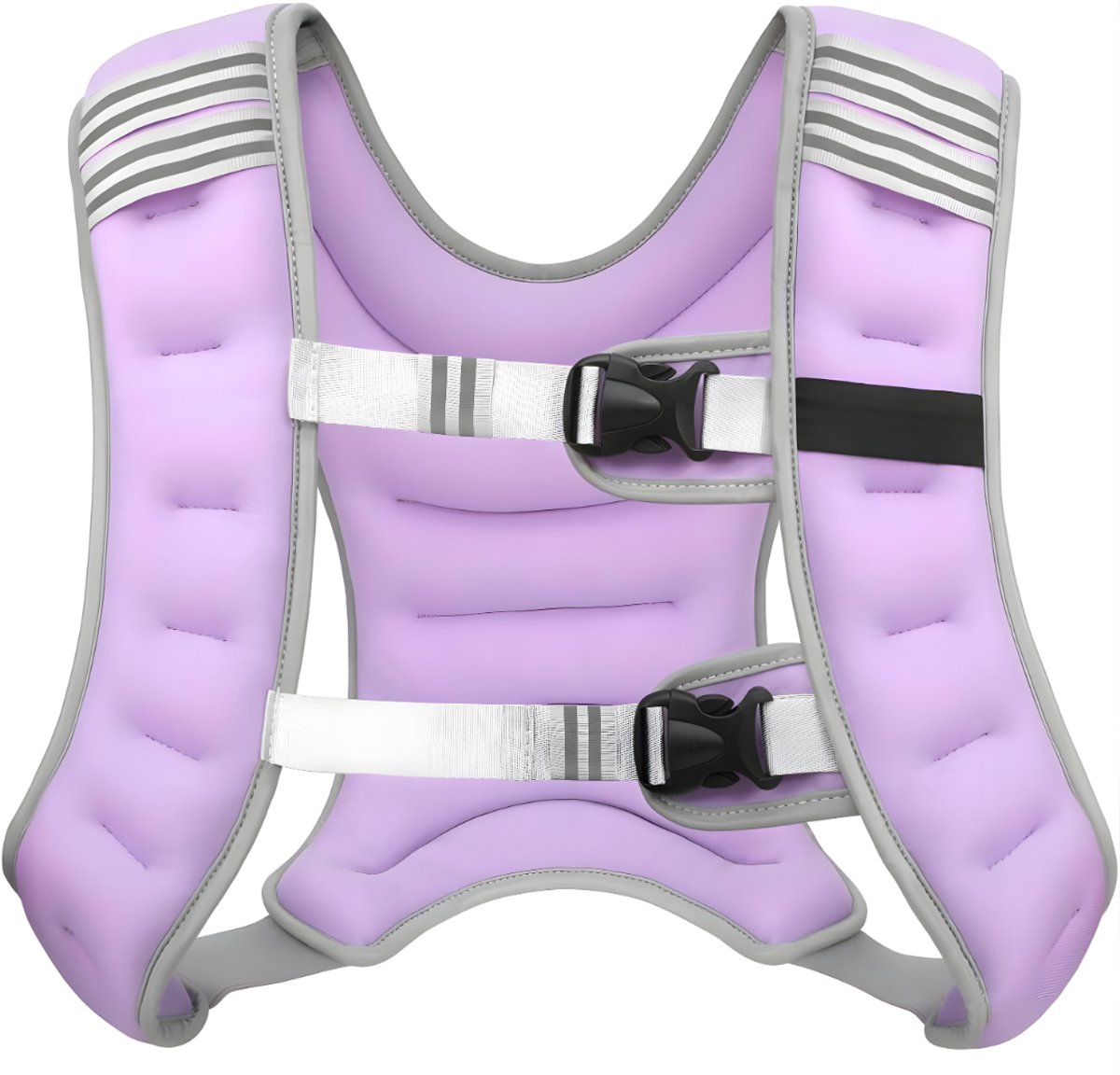 KIRA® Gewichtsvest - Comfortabele Pasvorm voor Krachttraining, Hardlopen & Fitness - Verstelbaar - Paars - 38cm x 29cm x 11cm
