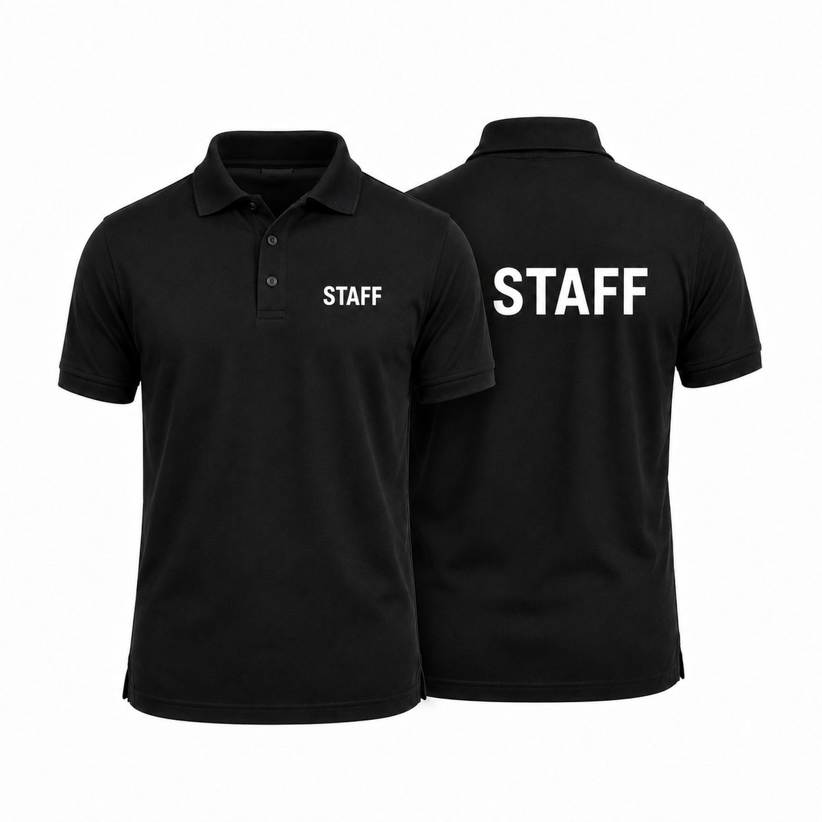 Polo met Staff opdruk - 100% katoen - 180 g/m² - Maat S