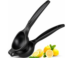 BOTC Citroenpers - Large Limoenpers - Handcitruspers - Citrusknijper - Handpers - Fruitpers - Zwart
