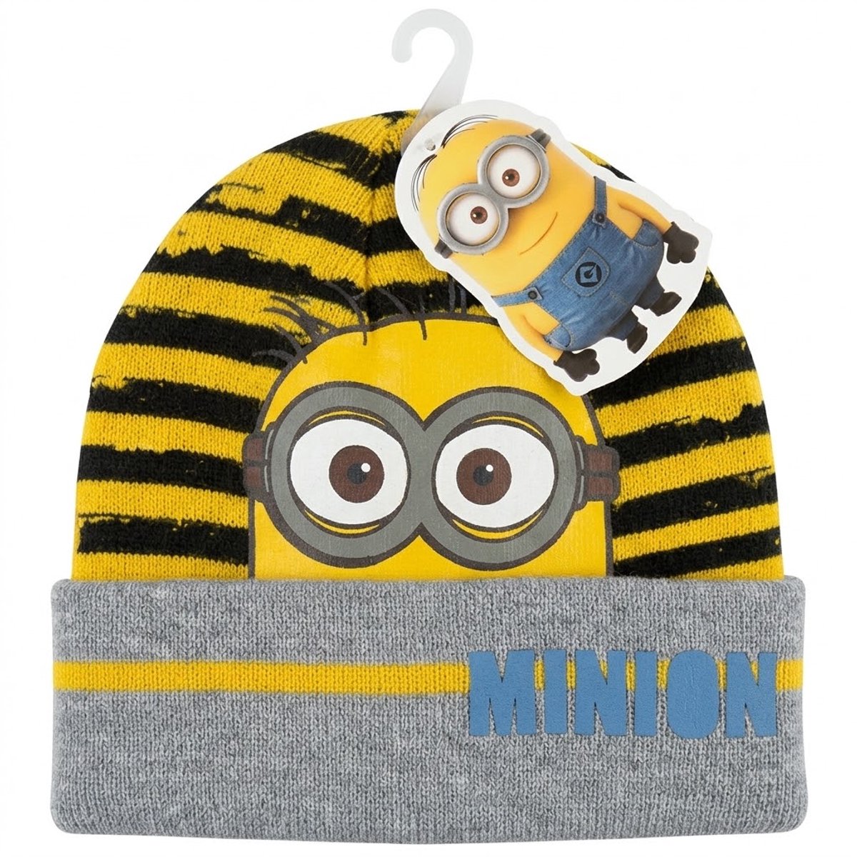 Minions Kinder Muts - Geel en Grijs - PH4470 -- OP is OP