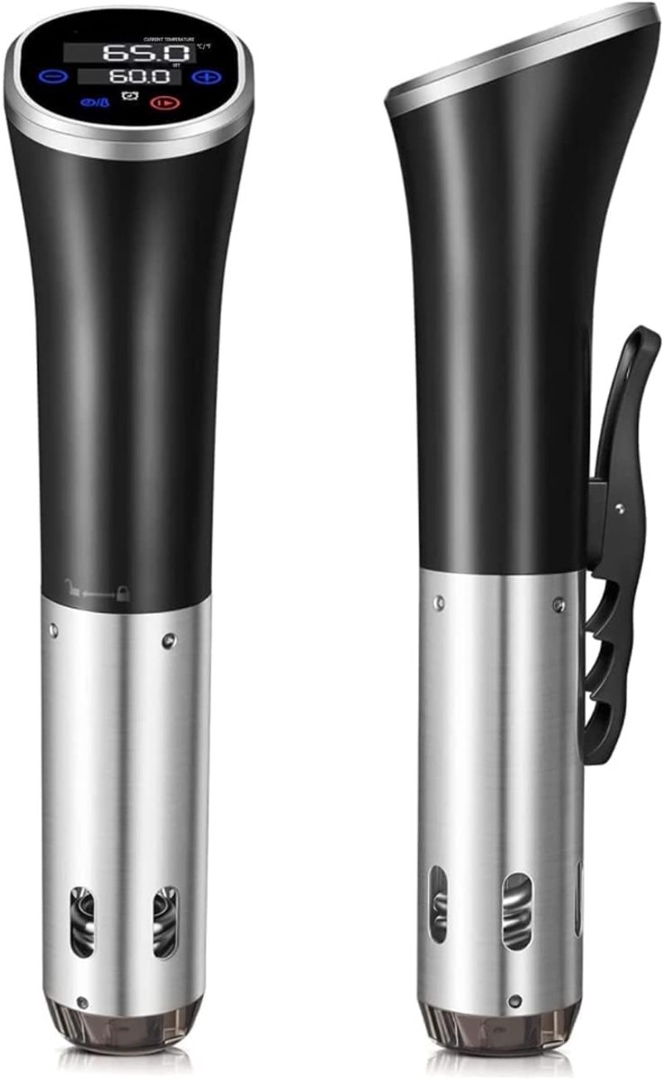KIRA® Sous Vide - Thuis Koken als een Chef - Sous Vide Stick - Zwart - 38cm × 16cm × 9cm