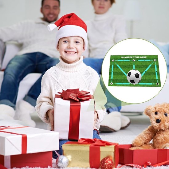 Voetbal Trainingsmat - Voetbal Vaardigheden - Balcontrole Verbeteren - Antislip & Geruisloos - 90 x 60 cm - Groen — afbeelding 2