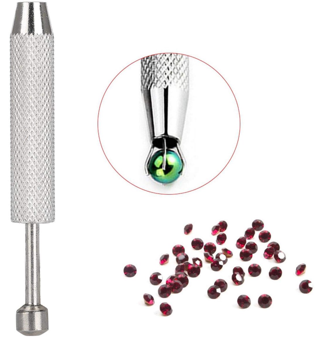 Pincet met 4 klauwen voor sieraden, ideaal voor precisiewerk