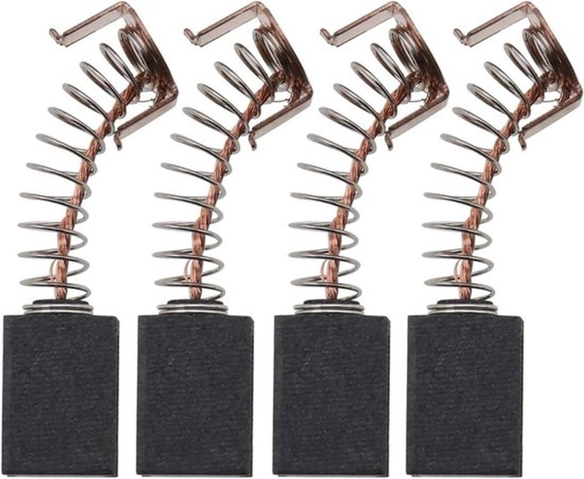 2 paar 12 x 8 x 5 mm motor koolborstels geschikt voor WS125 Black & Decker G720 haakse slijper.