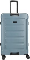Enrico Benetti Aspen Koffer L – afm. 76x46x28 cm – 78L – ABS – TSA-slot – Grote Reiskoffer – 4 Zwenkwielen – Jeansblauw - 38000