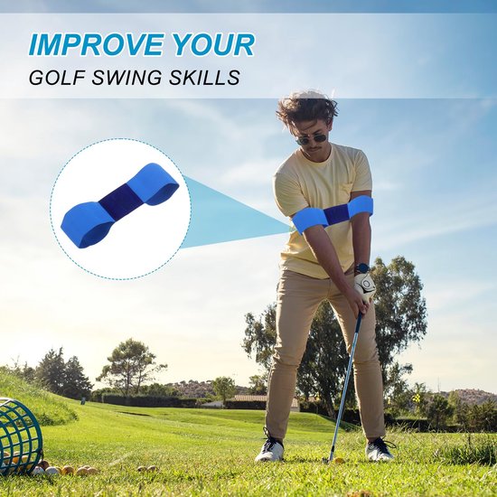 Golf Swing Trainer voor Correctie van Armhouding, Blauw van GOLF — afbeelding 4