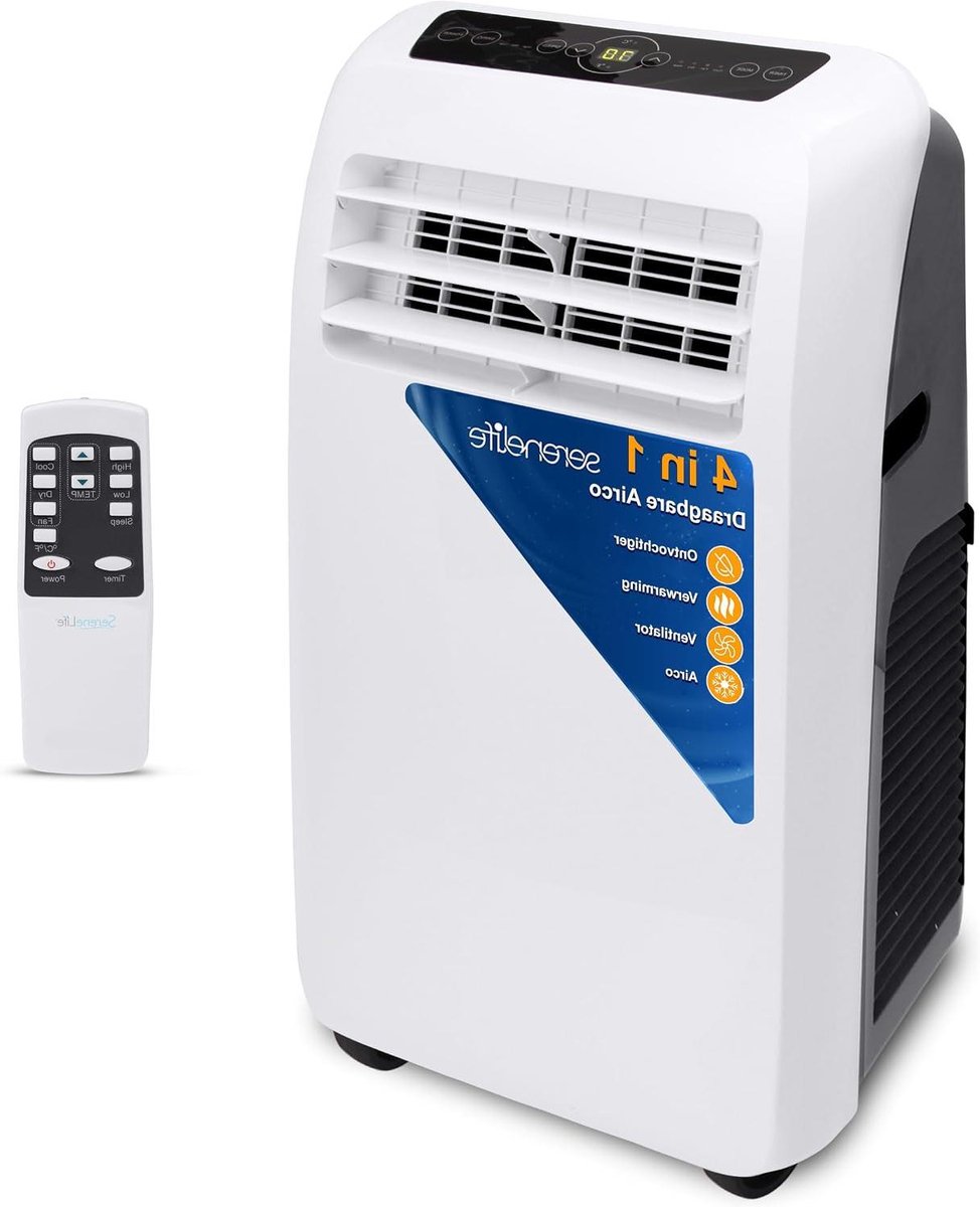 Mobiele Airconditioner - Draagbare Airco - Ruimte Koelen - 4 Bedieningsmodi - 9000 BTU - Wit