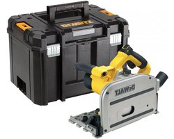 Domino Cirkelzaag - Invalzaag - Precisie Zaagwerk - Geleiderail Compatibel - 59 mm Zaagdiepte - Geel/Zwart