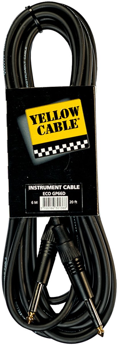 Yellow Cable GP66D Gitaarkabel 6 Meter