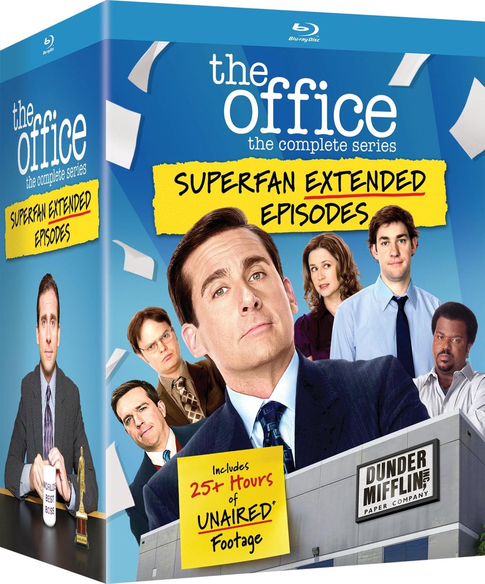 The Office: The Complete Series - Superfan Extended Episodes - blu-ray - Import