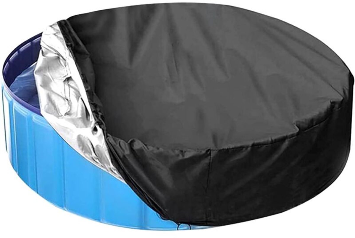 Ronde zwembadafdekking 162 cm – Waterdicht Oxford-doek – Stof- en vuilafstotend – geschikt voor alle soorten zwembaden