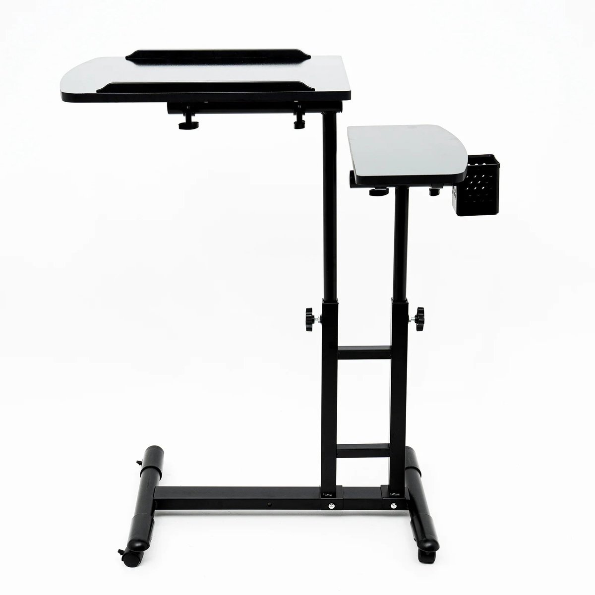 Cherrys Finds - Tattoo Werkstation - Tattoo werkbak - Mobiele Studio - Professioneel Gebruik - Verstelbaar Werkblad - 64x40 cm Werkblad - In Hoogte Verstelbaar Zwart