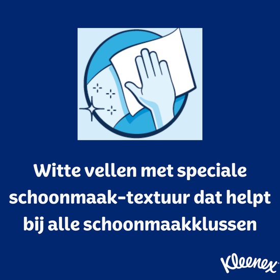 Afbeelding van een hand die een wit vel keukenpapier vasthoudt met glinsterende sterretjes.