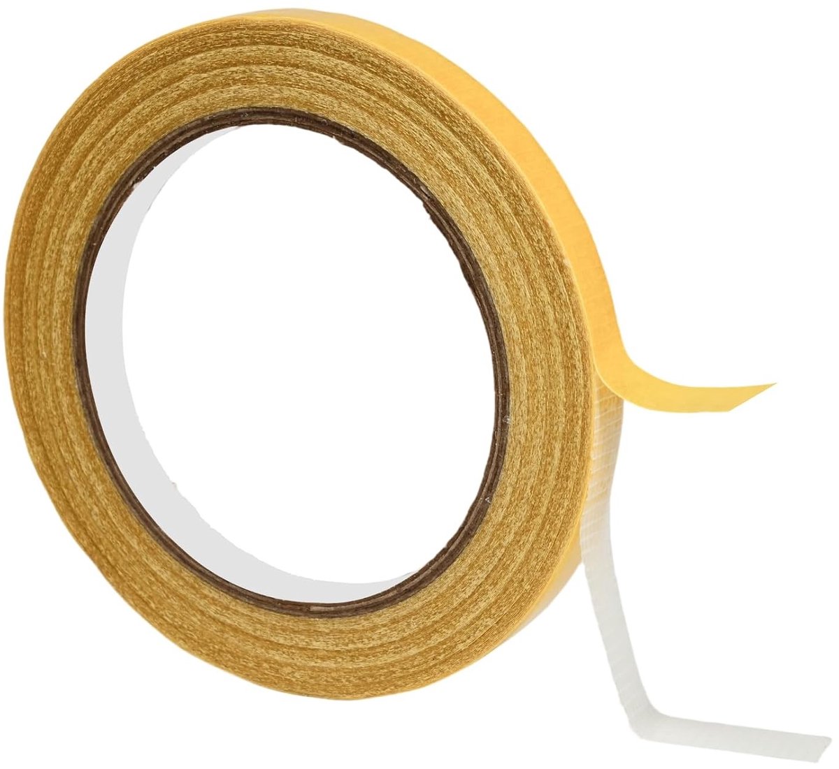 Dubbelzijdig Textieltape - Transparant - 1 cm x 10 m - Zelfklevende Zoomband voor Kleding en Gordijnen