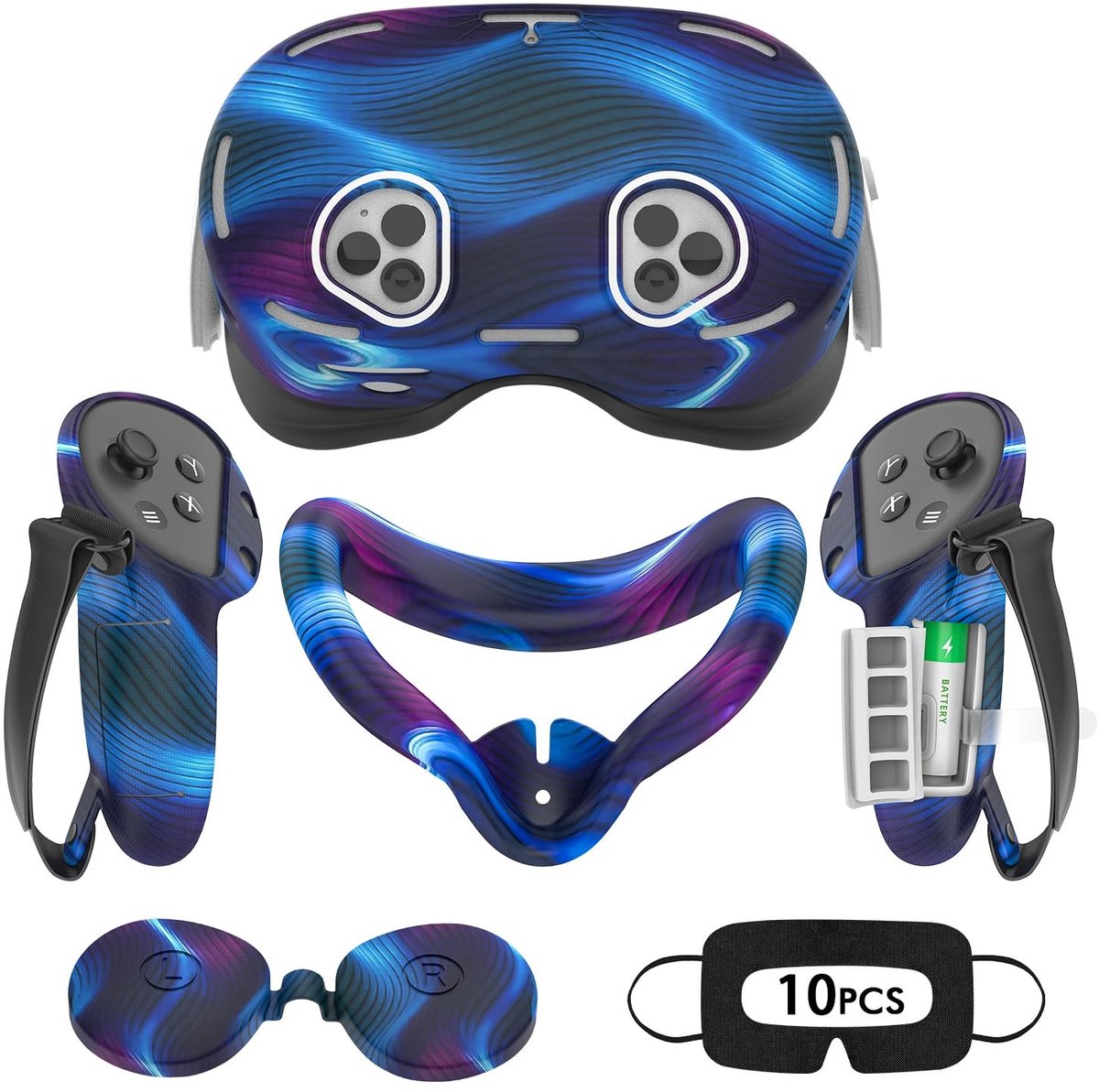 Solidchoice - Complete VR Accessoire Set met Bescherming en Hygiëne Focus