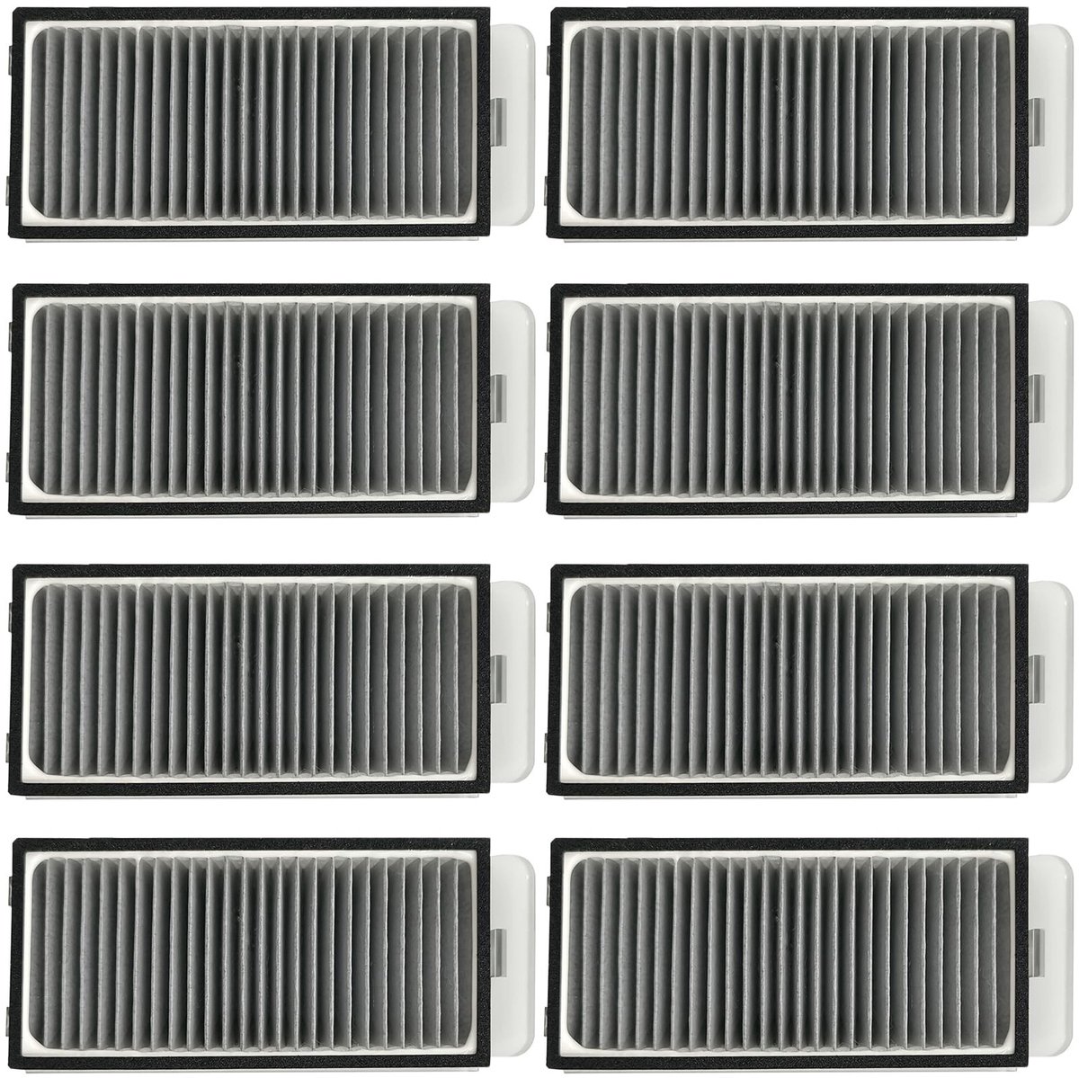 Solidchoice - HEPA Filter voor Dreame Robotstofzuiger, Wasbare Set van 8