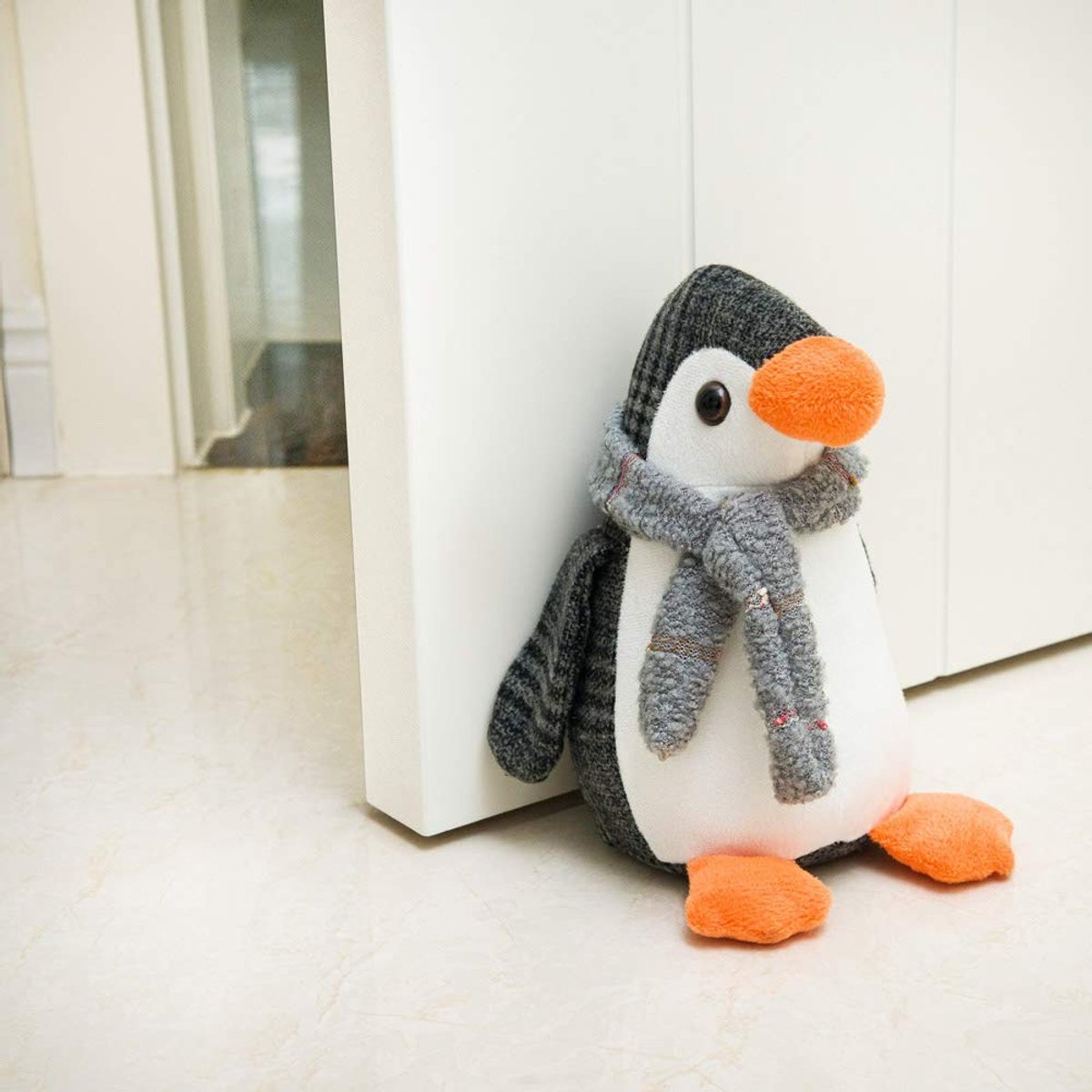 Solidchoice - Decoratieve Deurstopper Pinguïn