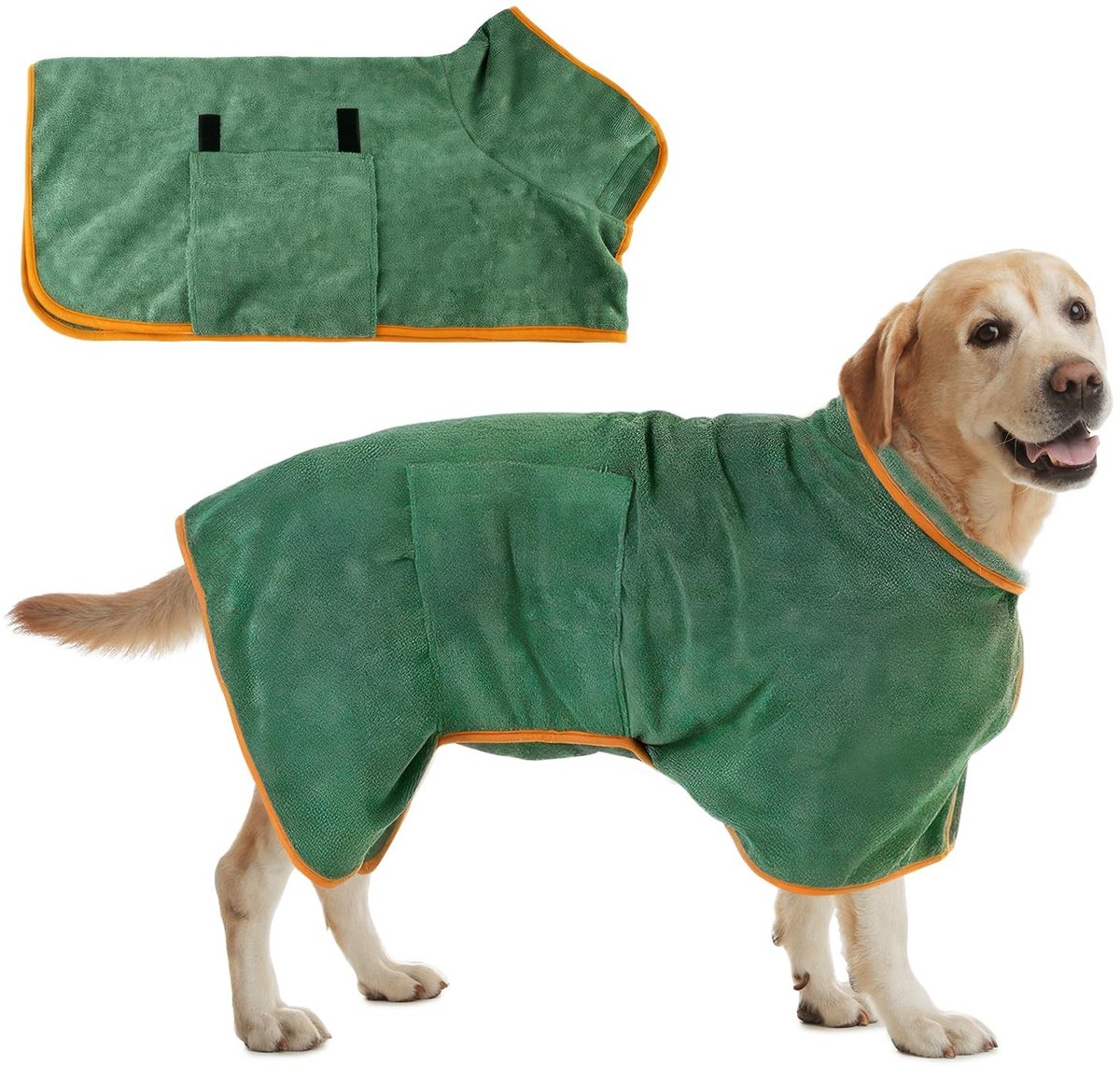 Solidchoice - Sneldrogende Microvezel Droogjas voor Honden en Katten
