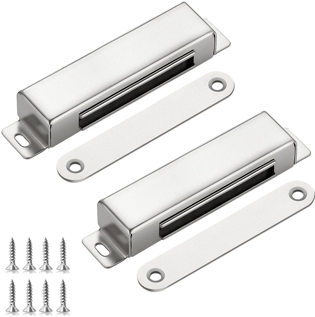 Solidchoice - Set van 2 Extra Sterke Magnetische Deurvangers 40 kg