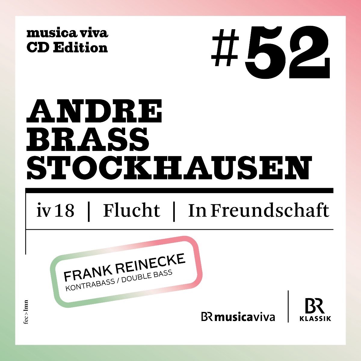 Frank Reinecke - #52 - Frank Reinecke (CD)