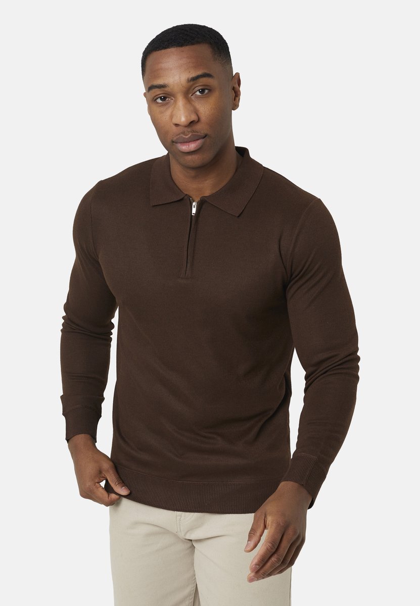 Brave Soul - Outdoorshirt - Polyester - Mannen - Maat XL - bruin