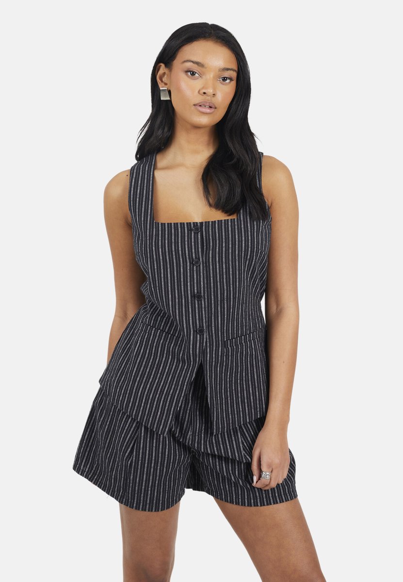 Brave Soul - Broek - Katoen - Vrouwen - Maat XS - zwart
