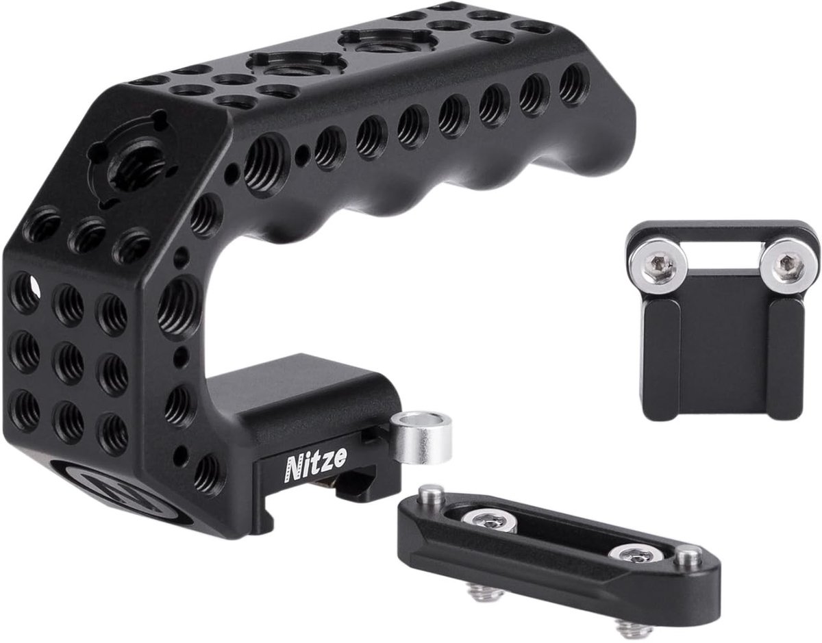 Solidchoice - Mini Camera Top Handle met NATO Rail en Koud Schoen Adapter