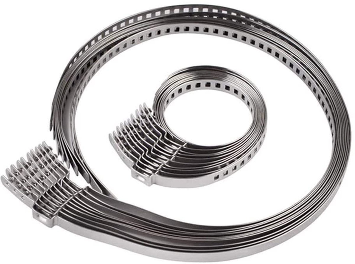 Solidchoice - Set van 10 Verstelbare Slangenklemmen