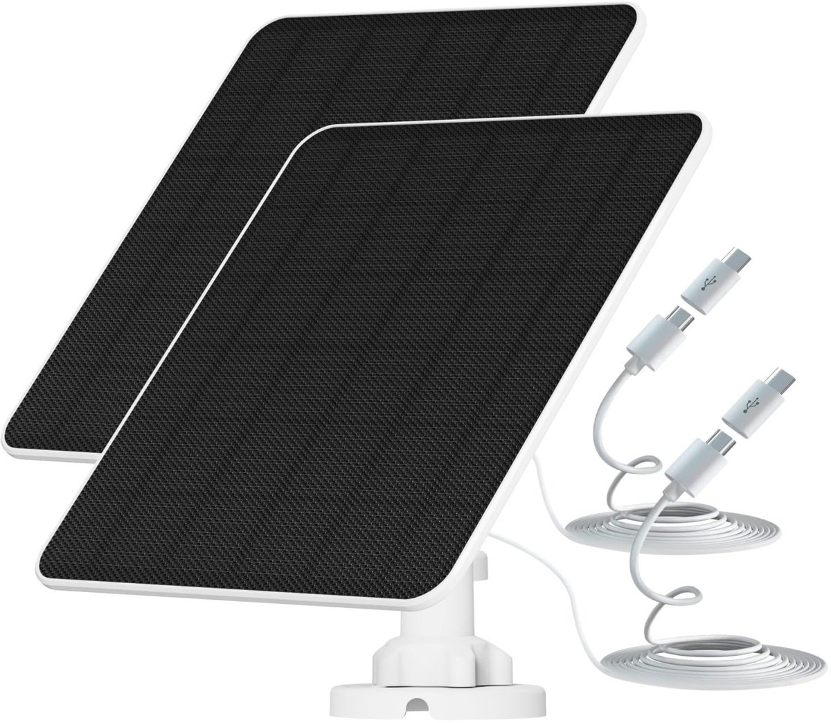 Solidchoice - Zonnepaneel voor Beveiligingscamera's 6W met Oplaadkabel