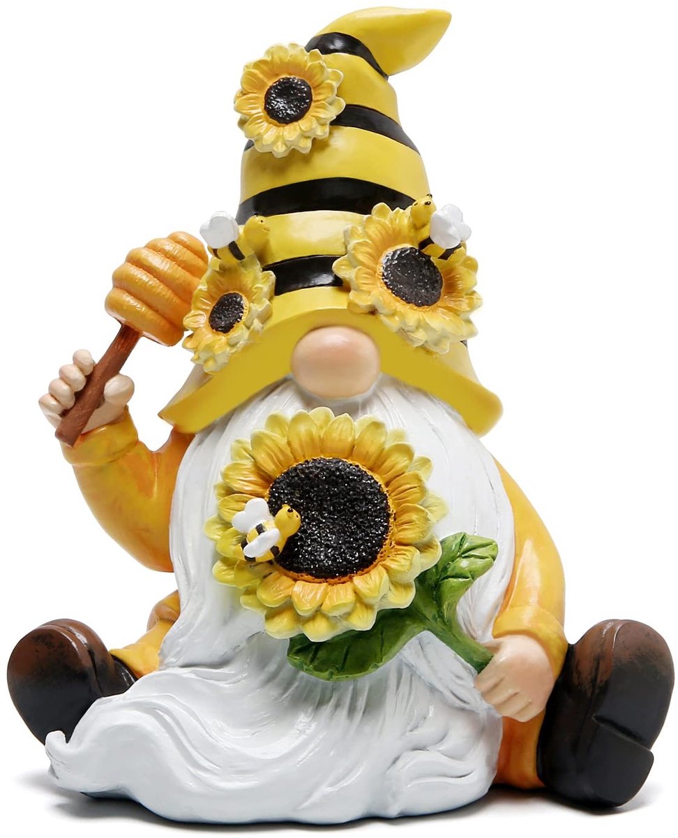 Solidchoice - Bumble Bee Gnome Tuindecoratie