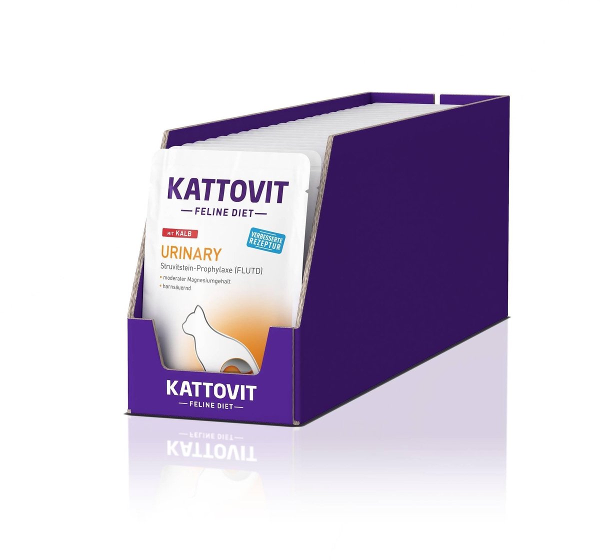 Solidchoice - Urine Dieet Natvoer voor Katten met Kalf 24 x 85 g