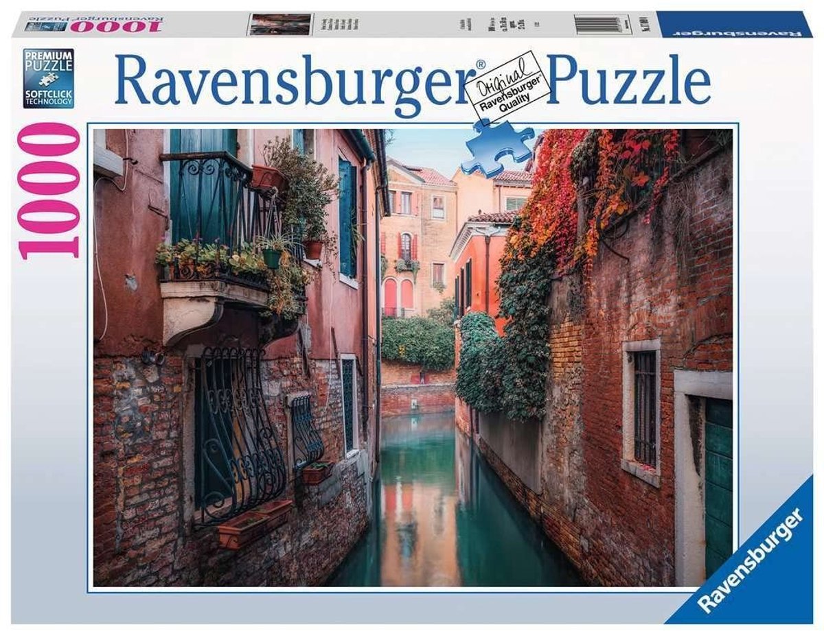 Solidchoice - Puzzel 1000 Stukken Herfst in Venetië