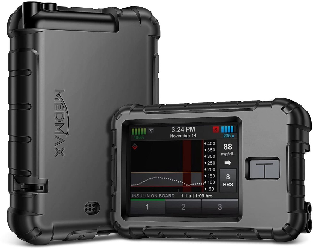 Solidchoice - Silicone Case voor Tandem T:Slim X2 Insulinepomp, Shockproof en Antislip
