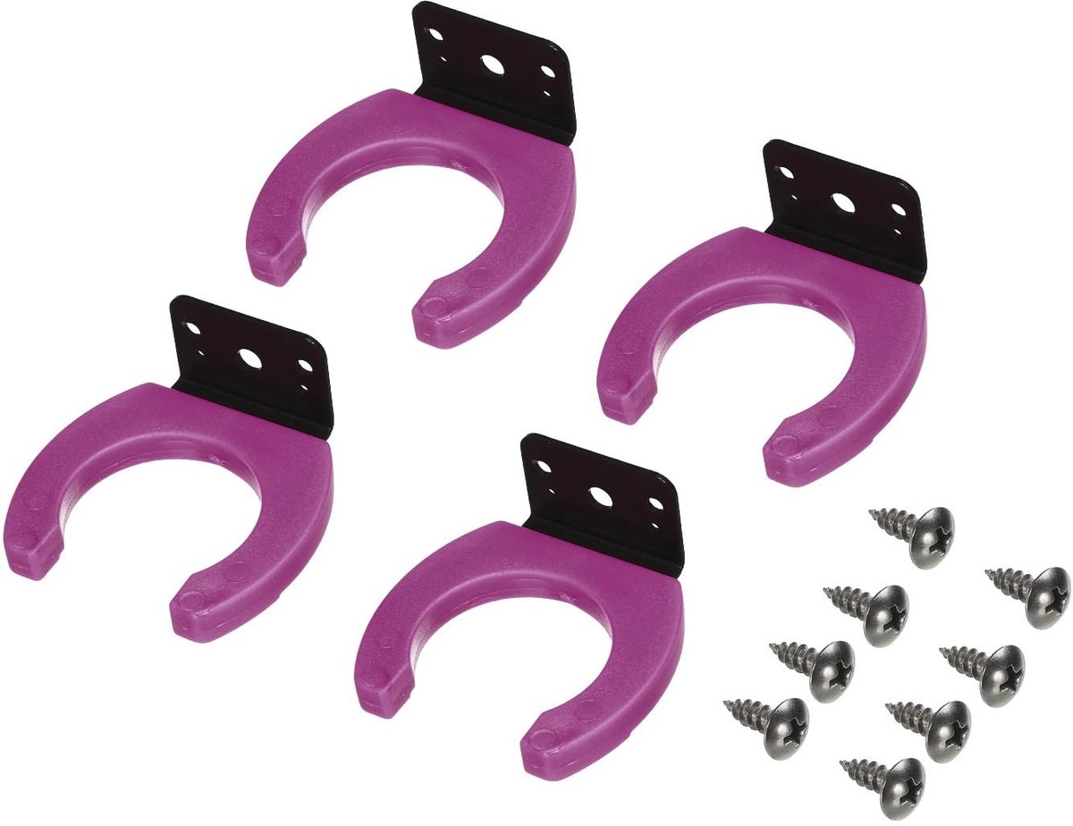 Solidchoice - Microfoonhouder voor Wandmontage, 4 Stuks