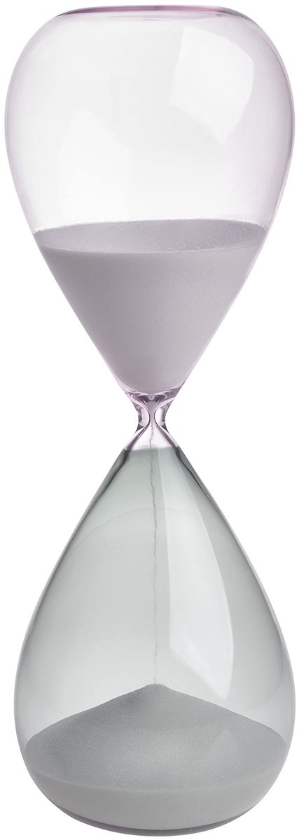 Solidchoice - Decoratieve Zandloper met Een Loopduur van 60 Minuten