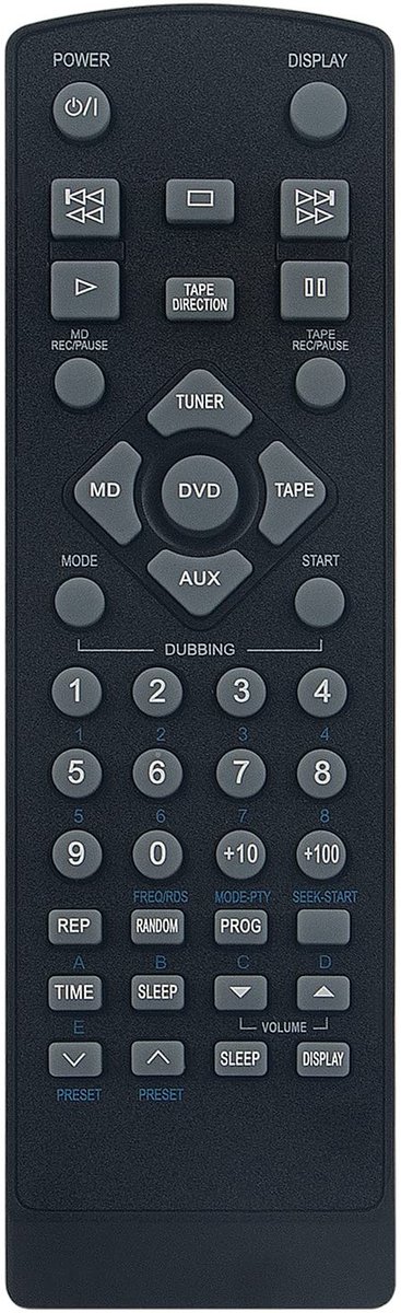 Solidchoice - Universele Afstandsbediening voor YAMAHA RX-E600 RDS