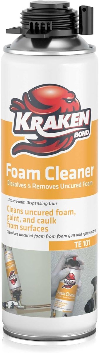 Kraken Bond - PU Schuimreiniger - 348 g - NBS Adapter - Inclusief Spuitkop