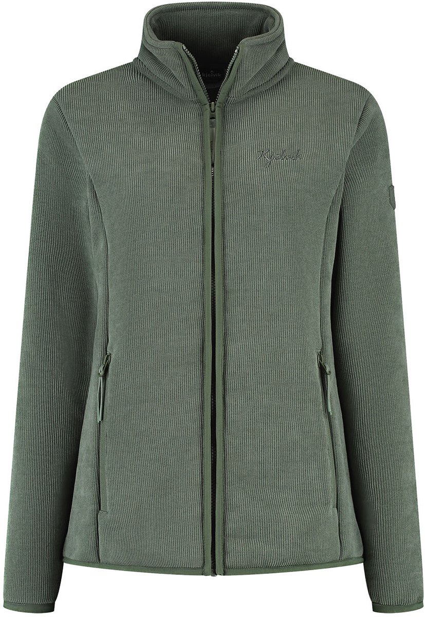 Kjelvik Linn Dames Outdoorvest Licht Groen