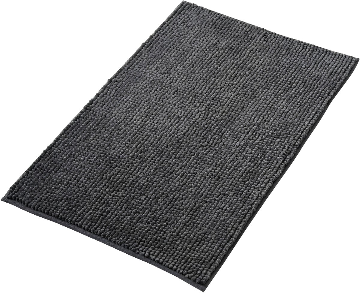 Ploutos® Badmat Antislip Voor in Bad - Antislip Badmat - Douchemat - Super Absorberend en Machinewasbaar - Grijs - 40cm x 60cm x 1cm