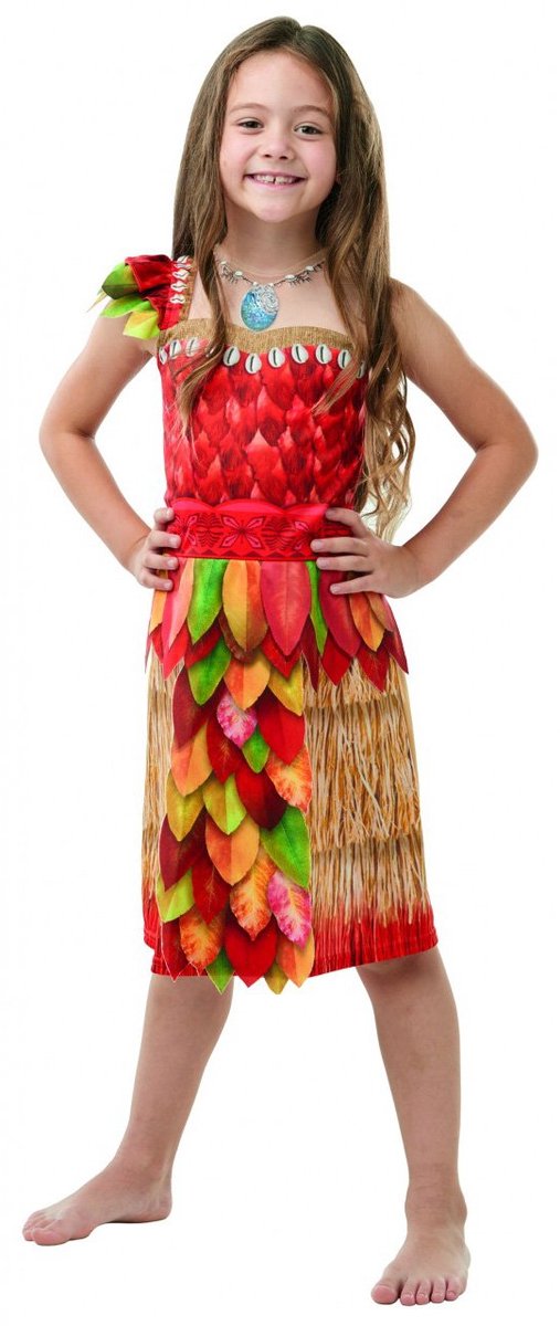 Disney's Vaiana bladerjurk kostuum voor kinderen
