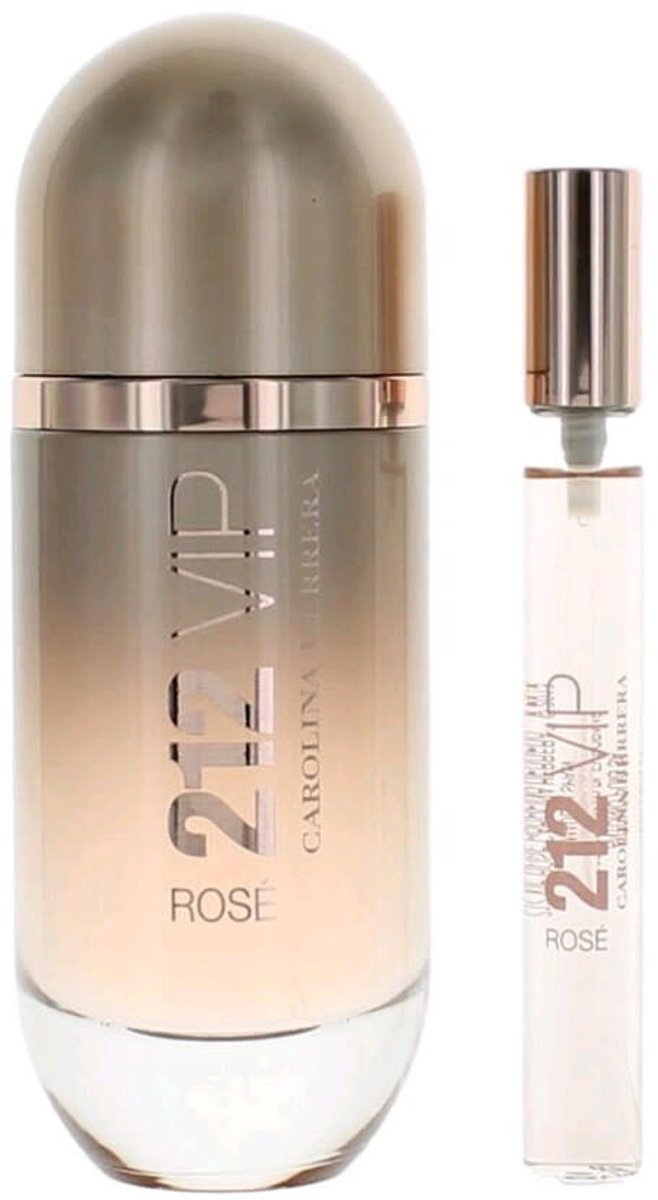 Carolina Herrera 212 Vip Rose (L) Set EDP 80ml + EDP 10ml