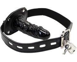 Smart Moves - Dildo Gag - Groot - Zwart
