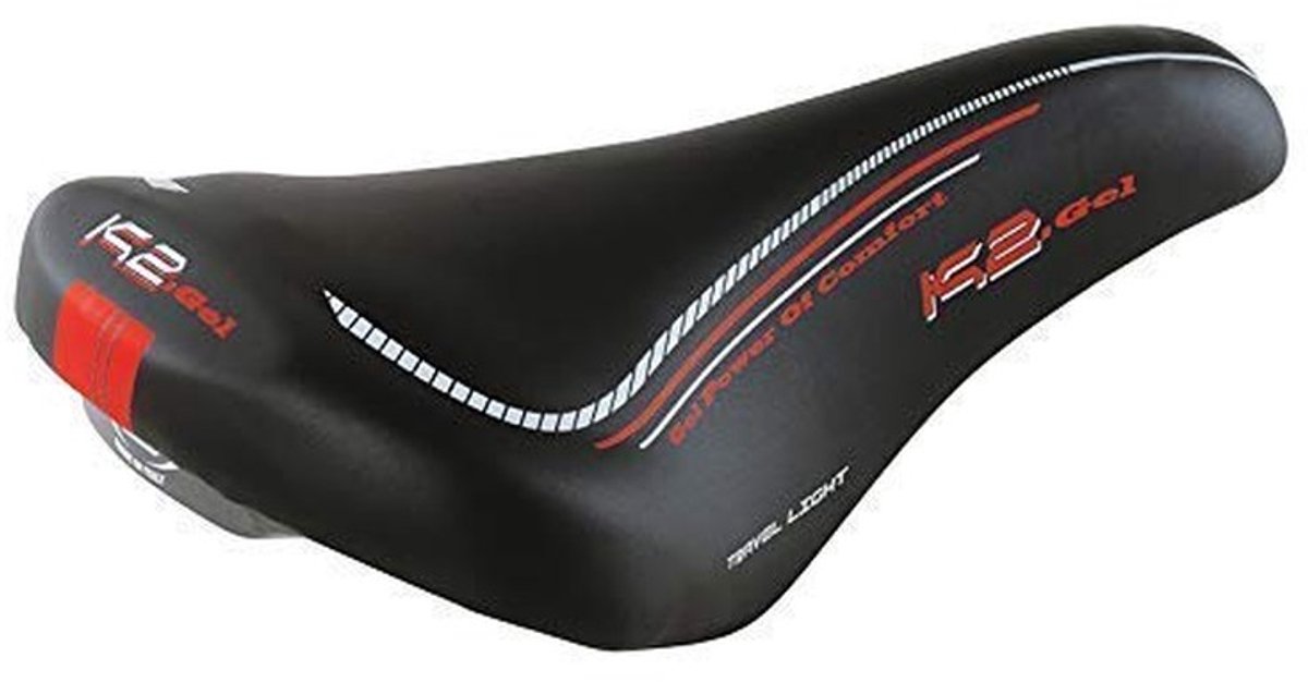 Solidchoice - Ergonomisch Gel Fietszadel voor Ontspannen Rit