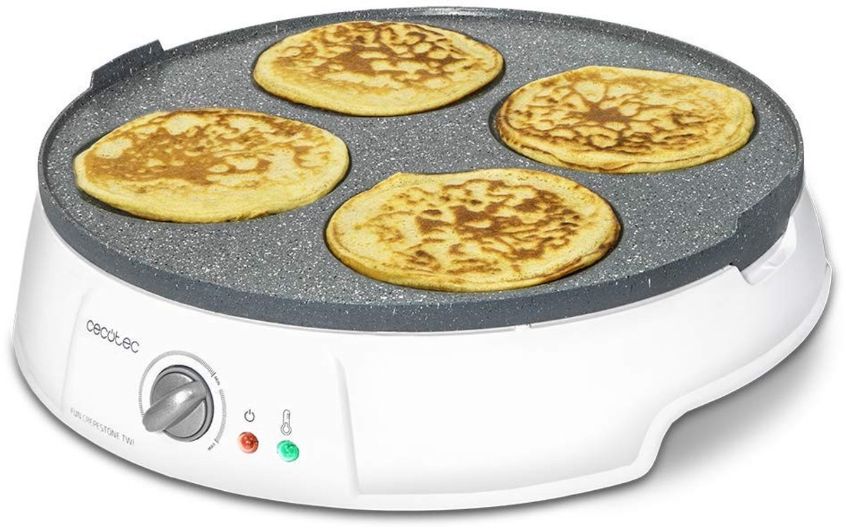 Solidchoice - Crepe Maker met 1200W Vermogen en Verstelbare Thermostaat